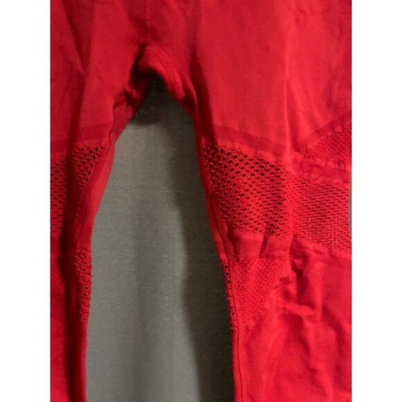 Fabletics Mosaic High-Waisted 7/8 Leggings Red Small - Picture 5 of 8